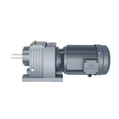 Redutor helicoidal de montagem horizontal do motor da engrenagem do sem-fim do GV