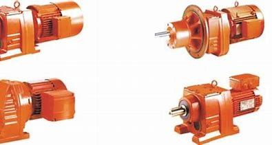 A flange helicoidal do redutor da engrenagem da série do RF montou 0.37KW horizontal