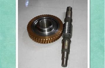Engrenagem de sem-fim helicoidal de bronze de alumínio da série C95800 de R